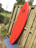 6'0" Liquid Shredder EZ-Slider - Red