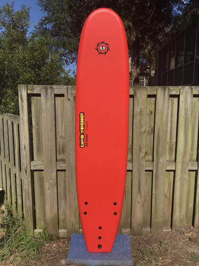 8'0" Liquid Shredder EZ-Slider - Red