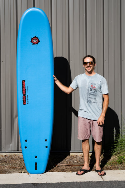 8'0" Liquid Shredder EZ-Slider - Blue