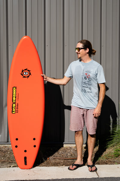 6'0" Liquid Shredder EZ-Slider - Red