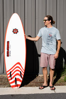 6'0" Liquid Shredder EZ-Slider - Red