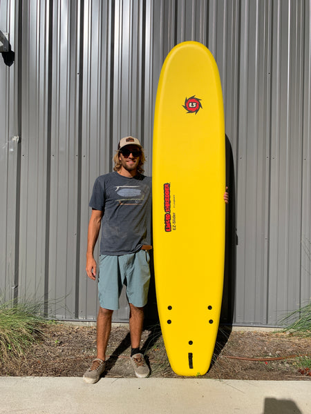 8'0" Liquid Shredder EZ-Slider - Yellow