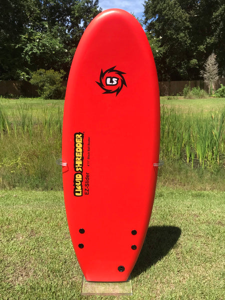 4'11 Liquid Shredder Black Ball Beater - Red